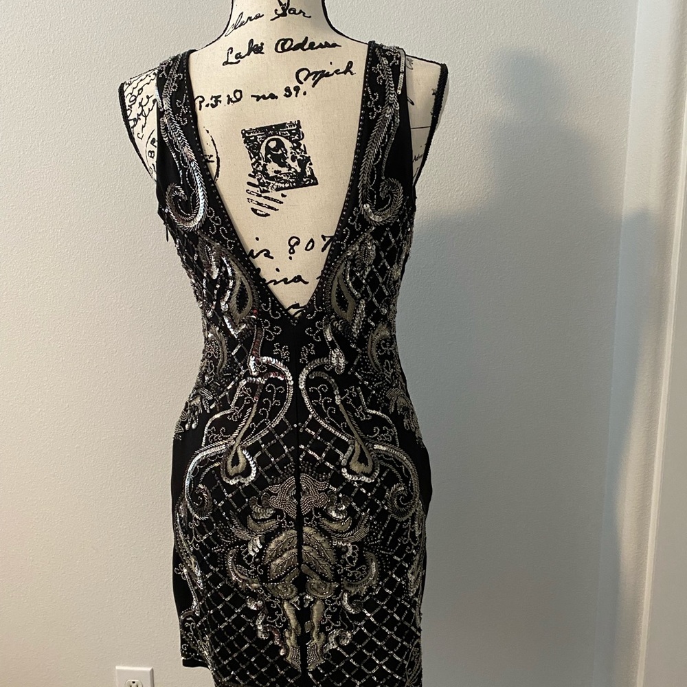 Bebe Sequin Dress - Picture 4 of 11